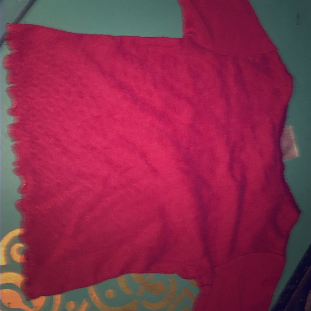Red long sleeve
